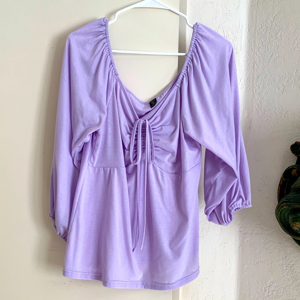 💐PRETTY LAVENDER SHIRT💐